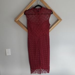 Formal Maroon Dress